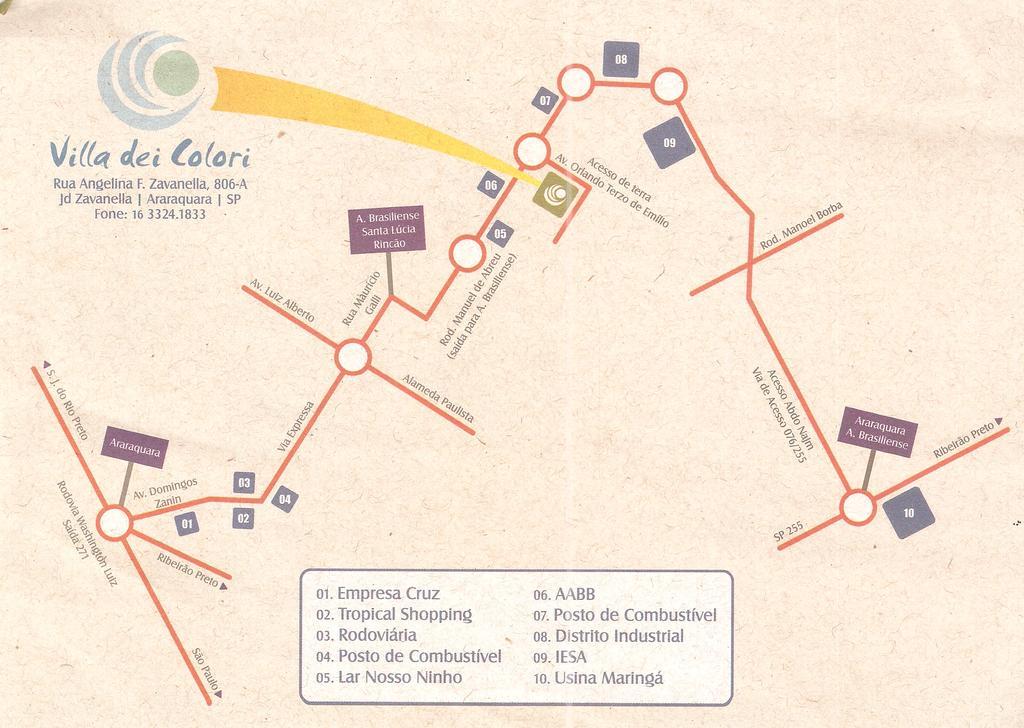 Villa Dei Colori Araraquara Luaran gambar